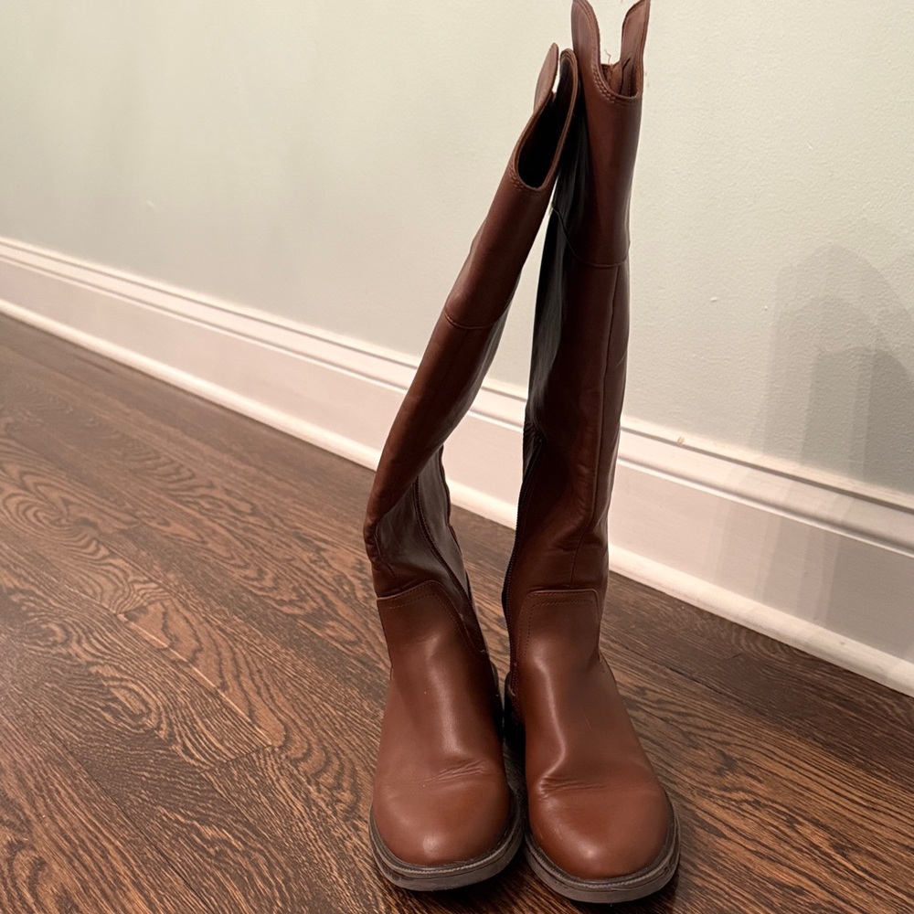 a new day Brown Over the Knee Boots